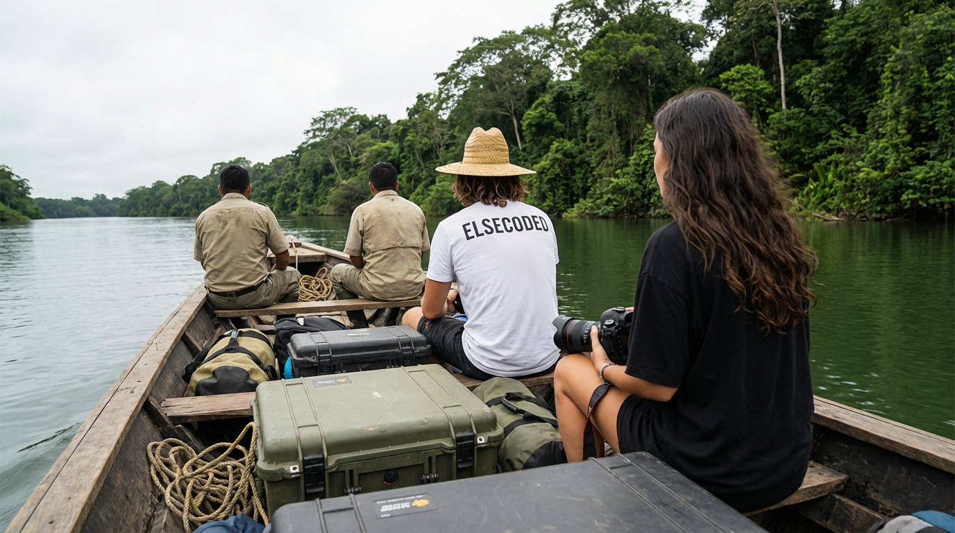 Location scouting in a remote tropical environment