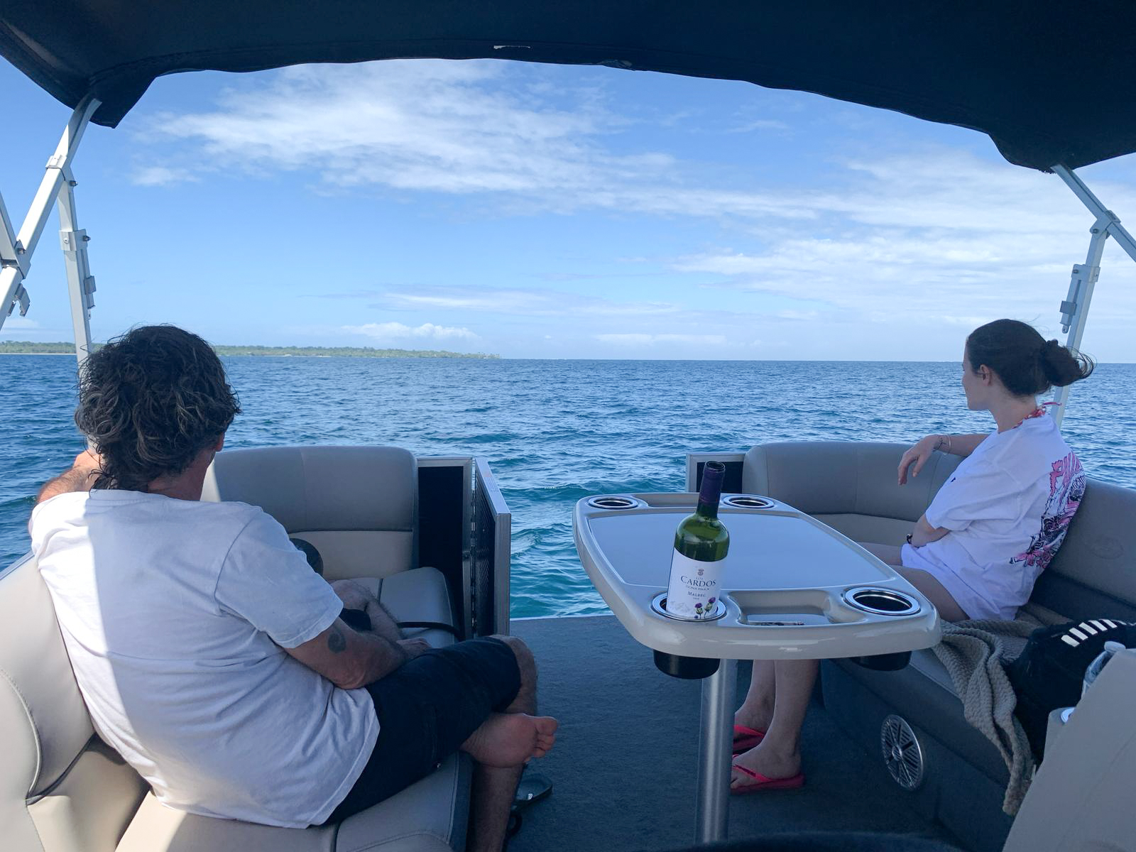 Apéro en bateau à Bocas del Toro, Caraïbes panaméennes